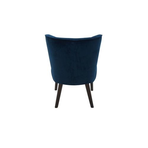 Fauteuil HARRY II tissu bleu marine