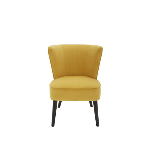 Fauteuil HARRY II tissu jaune