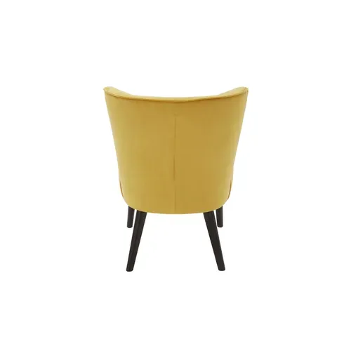 Fauteuil HARRY II tissu jaune