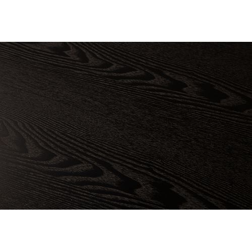 Table basse ronde AVA noire vue détaillée