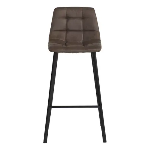 Tabouret de bar H.63 SAVINA marron foncé