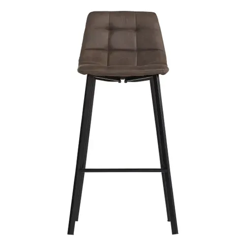 Tabouret de bar H.63 SAVINA marron foncé