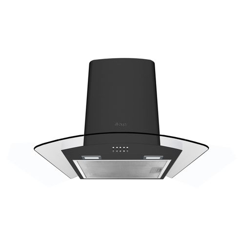Hotte décorative AYA AHDG6B/3 60 cm noir