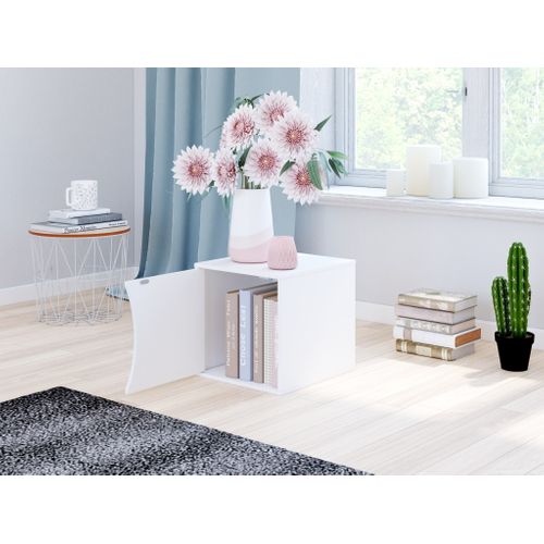 Cube 1 porte NEXT 3 blanc