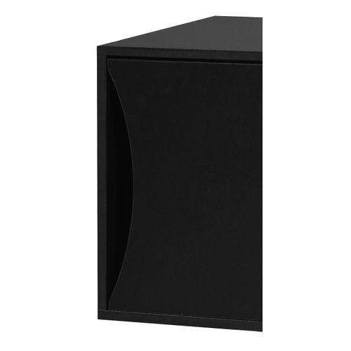 Cube 1 porte NEXT 3 noir vue détaillée