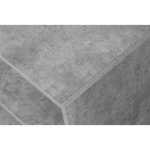 Etagère 3 cases POYANG 3 imitation béton