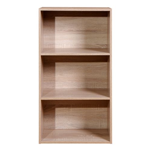 Etagère 3 cases POYANG 3 imitation chêne