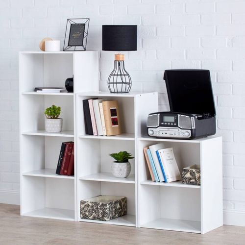 Etagère 4 cases POYANG 3 Blanc