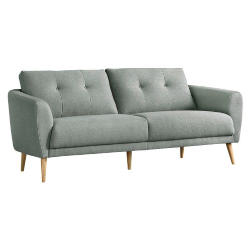 Canapé 3 places ZOE II tissu vert d'eau