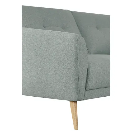 Canapé 2 places ZOE II tissu vert d'eau