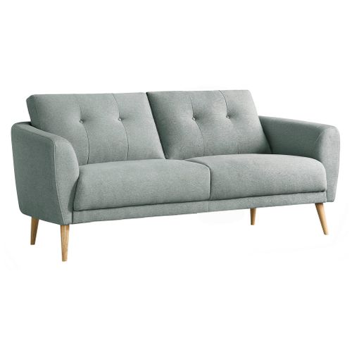 Canapé 2 places ZOE II tissu vert d'eau