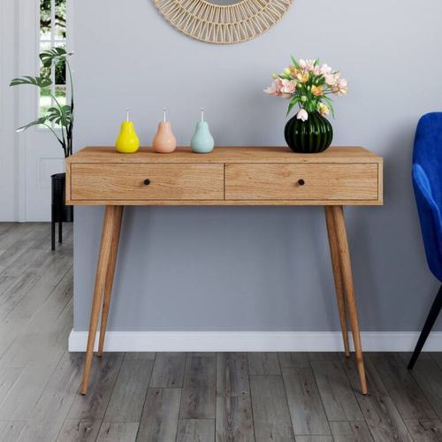 Console COLUMBUS Imitation chêne