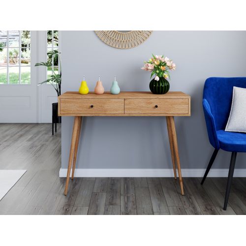 Console COLUMBUS Imitation chêne