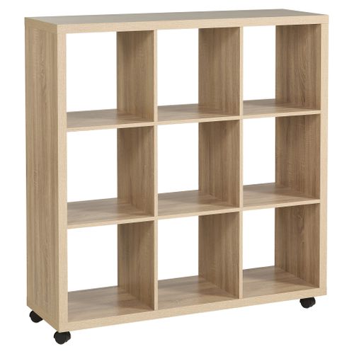 Séparation 9 cases NEXT 3 Imitation chêne vue 3/4