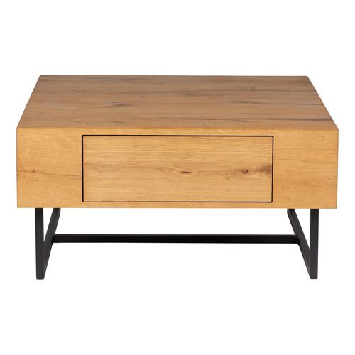 Table basse carrée WOODS Placage chêne