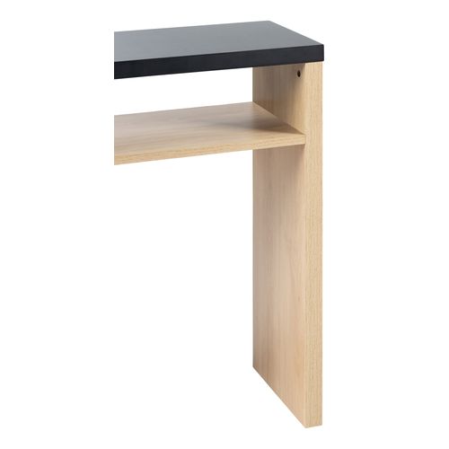 Console NEXT Imitation chêne/noir