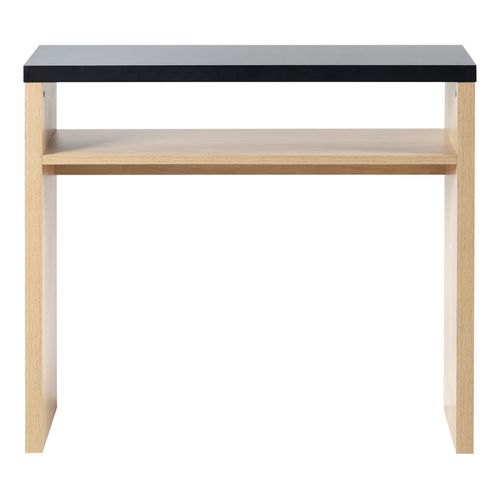 Console NEXT Imitation chêne/noir