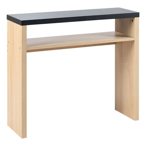 Console NEXT Imitation chêne/noir