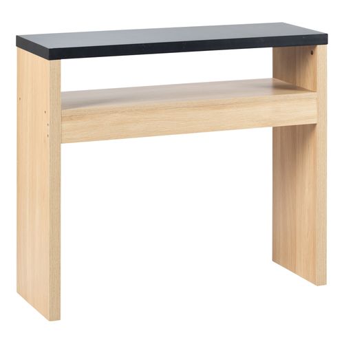 Console NEXT Imitation chêne/noir
