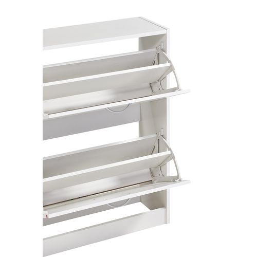 Meuble à chaussures SHOES 2 2 abattants blanc