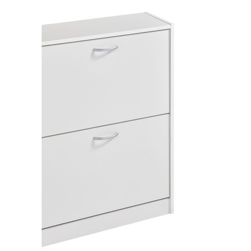 Meuble à chaussures SHOES 2 2 abattants blanc