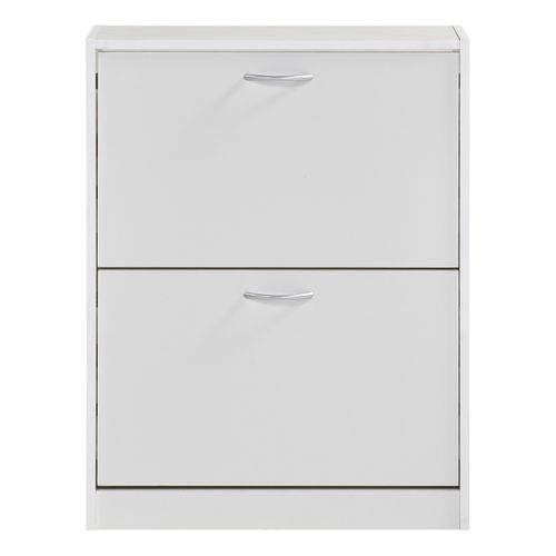 Meuble à chaussures SHOES 2 2 abattants blanc