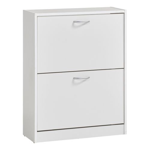 Meuble à chaussures SHOES 2 2 abattants blanc