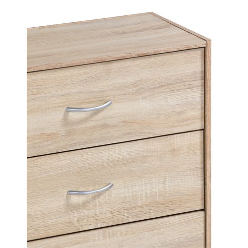 Commode 3 tiroirs L.60 cm PRIMERO imitation chêne