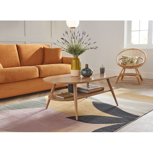 Table basse - ovale vintage Columbus