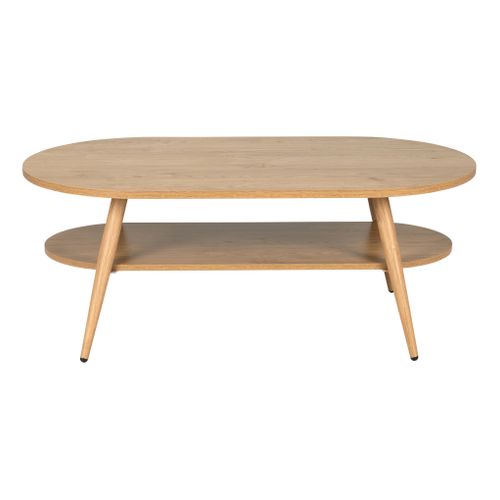 Table basse - ovale vintage Columbus