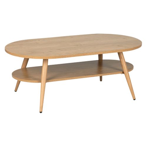 Table basse - ovale vintage Columbus