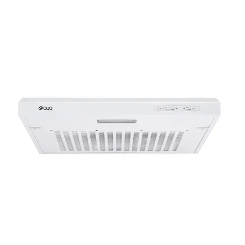 Hotte visière AYA AHV60WLED/2 blanc vue de face