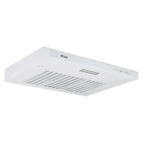 Hotte visière AYA AHV60WLED/2 blanc vue 3/4