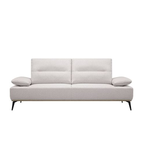 Canapé 3 places HUDSON tissu beige