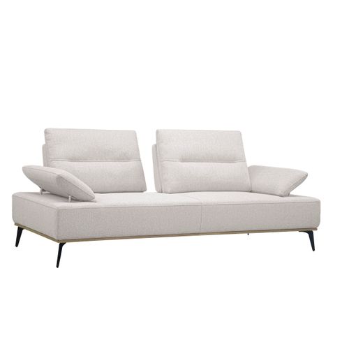 Canapé 3 places HUDSON tissu beige