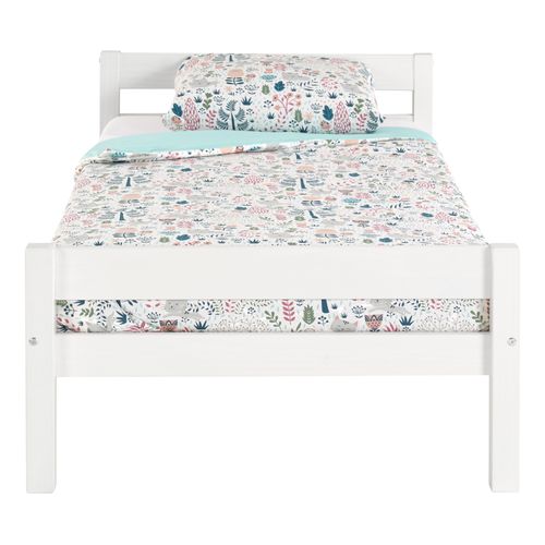 Lit 90x190 cm BLOOM Blanc