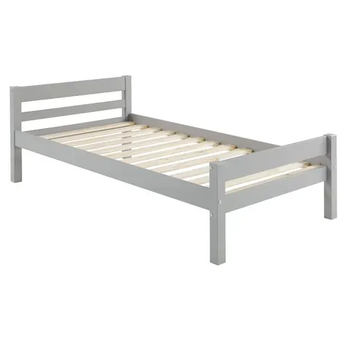 Lit 90x190 cm BLOOM Gris