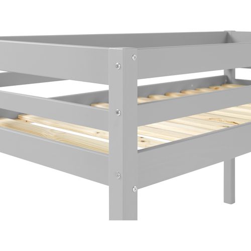 Lit mi haut 90x190 cm BLOOM Gris