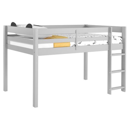 Lit mi haut 90x190 cm BLOOM Gris