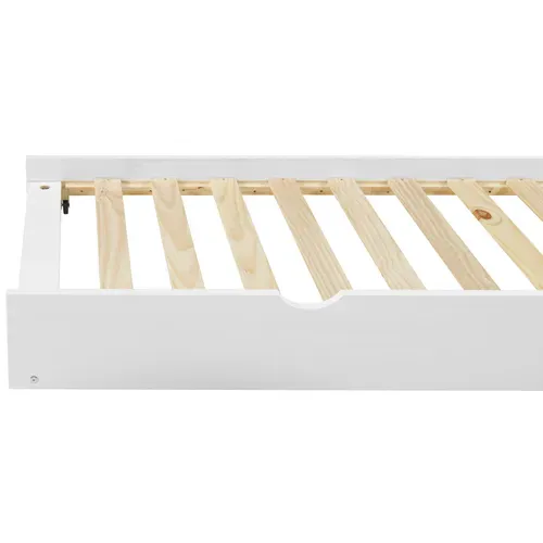 Tiroir lit 90x190 cm BLOOM Blanc vue détaillée