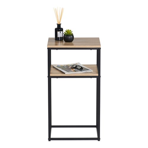 Bout de canapé  imitation chêne VINCENTE