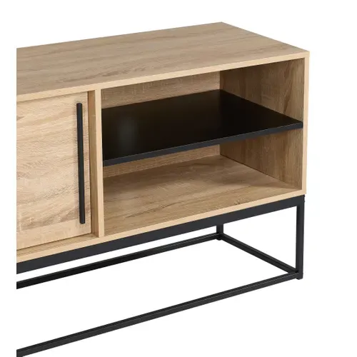 Meuble TV L.180  imitation chêne VINCENTE vue détaillée