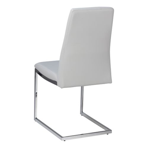 Chaise DIONE polyuréthane gris