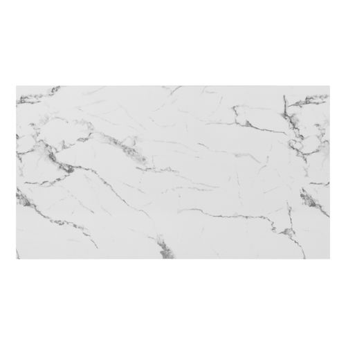 Table basse ZEBRA noir et imitation marbre