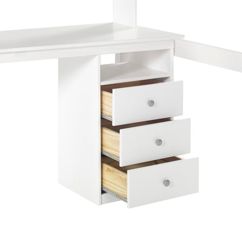 Caisson 3 tiroirs BLOOM Blanc