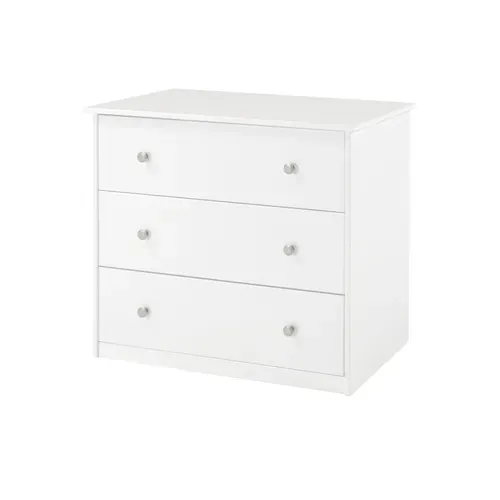 Commode 3 tiroirs BLOOM Blanc