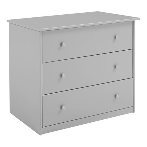 Commode 3 tiroirs BLOOM Gris