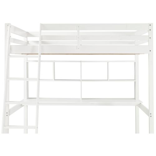Option bureau pour mezzanine BLOOM Blanc