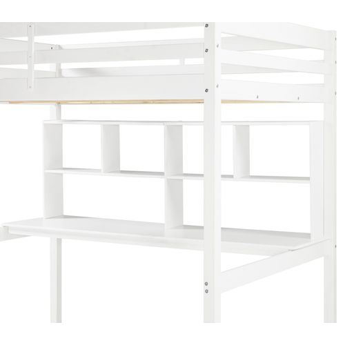 Option bureau pour mezzanine BLOOM Blanc
