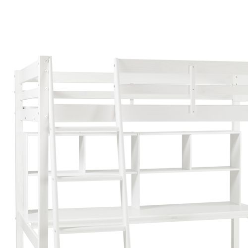 Option bureau pour mezzanine BLOOM Blanc